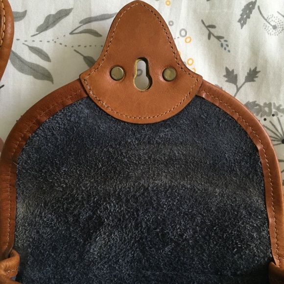 Dooney & Bourke vintage mini Calvary bag in navy - Picture 7 of 9